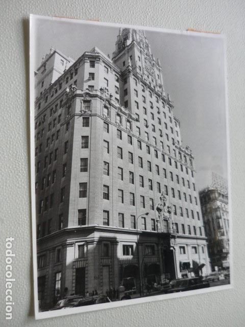 Fotografia antiga: MADRID TELEFONICA ANTIGUA FOTOGRAFIA ORIGINAL 18 X 24 CM