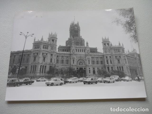 Fotograf&iacute;a antigua: MADRID PALACIO DE TELECOMUNICACIONES ANTIGUA FOTOGRAFIA ORIGINAL 18 X 24 CM