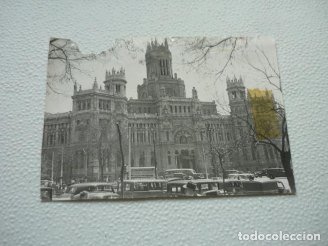Alte Fotografie: MADRID PALACIO DE COMUNICACIONES ANTIGUA FOTOGRAFIA ORIGINAL 8 X 12 CM