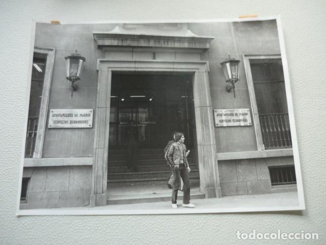 Fotograf&iacute;a antigua: MADRID SERVICIOS ECONOMICOS AYUNTAMIENTO ANTIGUA FOTOGRAFIA ORIGINAL 18 X 24 CM