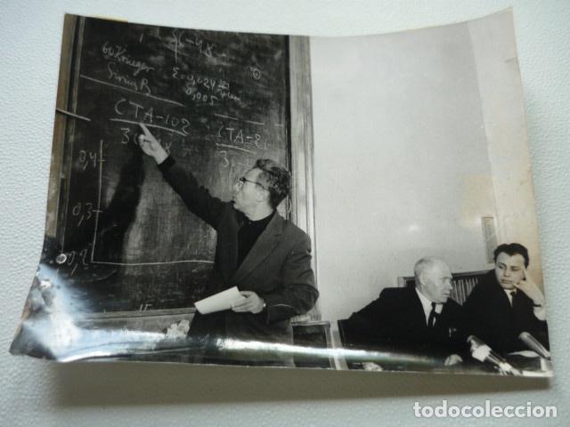 Fotografia antica: PROFESOR CHLOVSKY ASTRONOMO RUSO ANTIGUA FOTOGRAFIA ORIGINAL 18 X 24 CM