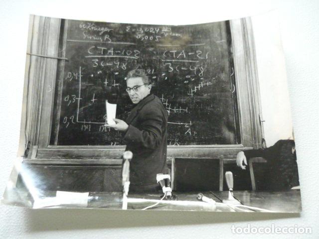Fotografia antica: PROFESOR CHLOVSKY ASTRONOMO RUSO ANTIGUA FOTOGRAFIA ORIGINAL 18 X 24 CM