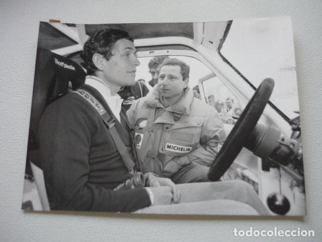 Fotografia antica: JACKY ICKX CORREDOR AUTOMOVILISMO ANTIGUA FOTOGRAFIA ORIGINAL 18 X 24 CM
