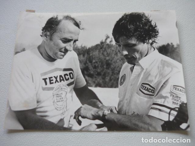 Fotografia antica: JACKY ICKX CORREDOR AUTOMOVILISMO ANTIGUA FOTOGRAFIA ORIGINAL 18 X 24 CM
