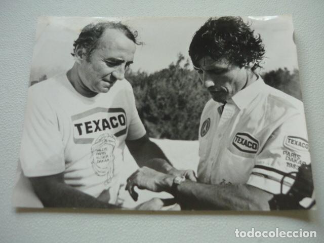 Fotografia antica: JACKY ICKX CORREDOR AUTOMOVILISMO ANTIGUA FOTOGRAFIA ORIGINAL 18 X 24 CM