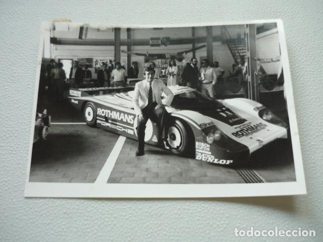 Fotografia antica: JACKY ICKX CORREDOR AUTOMOVILISMO ANTIGUA FOTOGRAFIA ORIGINAL 18 X 13 CM