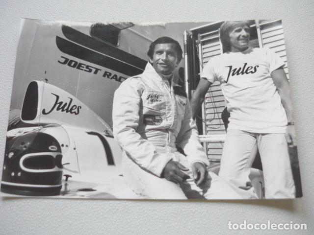 Fotografia antica: JACKY ICKX CORREDOR AUTOMOVILISMO ANTIGUA FOTOGRAFIA ORIGINAL 16 X 24 CM