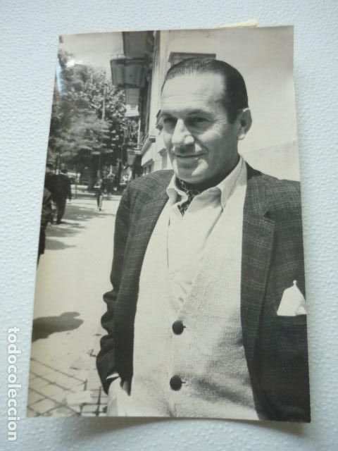 Fotografia antica: PEPE ALAMAEDA CRITICO TAURINO ANTIGUA FOTOGRAFIA ORIGINAL 11,5 X 18 CM