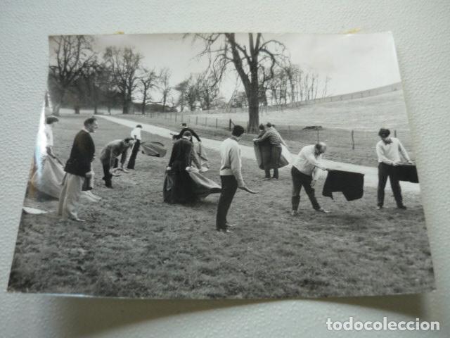 Fotografia antiga: CLUB TAURINO EN LONDRES ANTIGUA FOTOGRAFIA ORIGINAL 15 X 20.5 CM