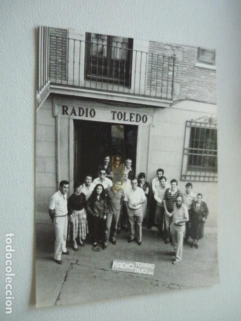 Fotograf&iacute;a antigua: EMISORA RADIO TOLEDO ANTIGUA FOTOGRAFIA ORIGINAL 24 X 18 CM