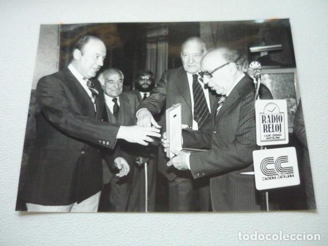 Fotografia antica: BARCELONA RADIO ESPA&Ntilde;A ANTIGUA FOTOGRAFIA ORIGINAL 24 X 18 CM
