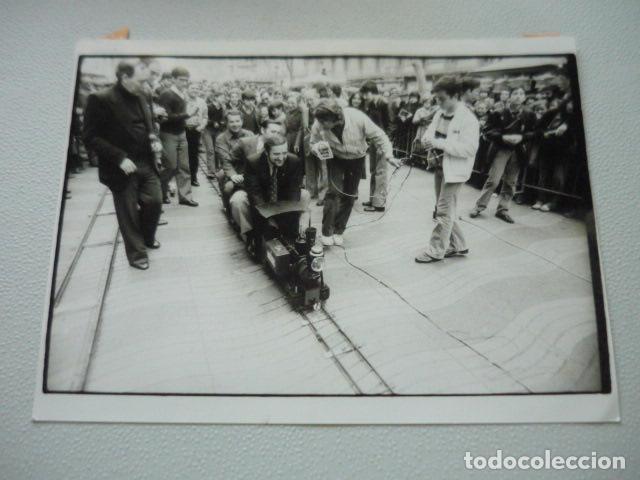 Fotografia antica: BARCELONA RADIO ESPA&Ntilde;A ANTIGUA FOTOGRAFIA ORIGINAL 24 X 18 CM