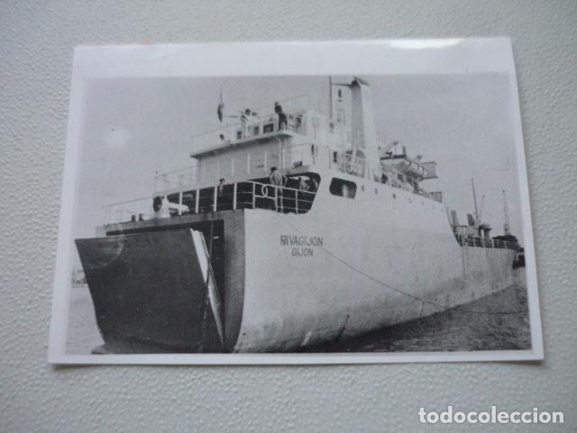 Alte Fotografie: PALMA DE MALLORCA BARCO MN RIVAGIJON ANTIGUA FOTOGRAFIA ORIGINAL 13 X 18 CM