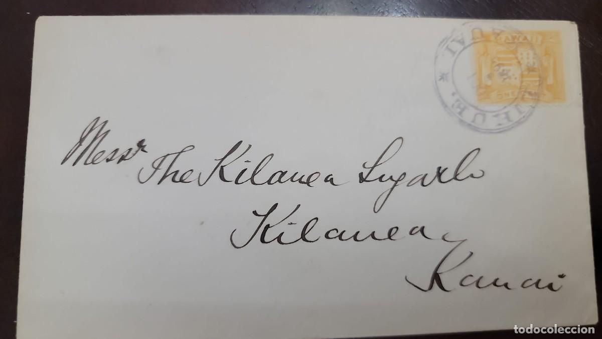 Fotograf&iacute;a antigua: TS) CIRCA 1900 HAWAI,COUNTRY MOTIFS STAMP, CIRCULATE COVER,VF.
