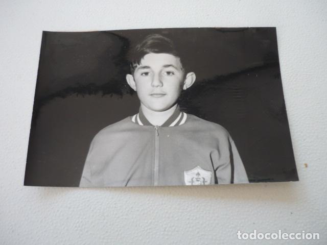 Fotograf&iacute;a antigua: ORENSE CONCURSO CESTA Y PUNTOS EQUIPO COLEGIO SANTA MARIA ANTIGUA FOTOGRAFIA ORIGINAL 17,5 X 11,5 CM