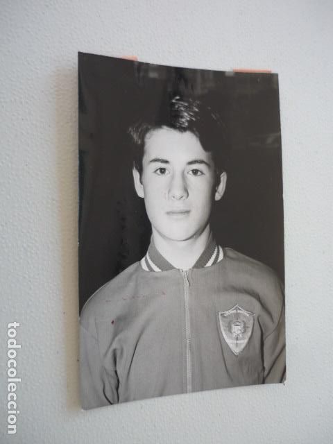 Fotografia antiga: ORENSE CONCURSO CESTA Y PUNTOS EQUIPO COLEGIO SANTA MARIA ANTIGUA FOTOGRAFIA ORIGINAL 17,5 X 11,5 CM