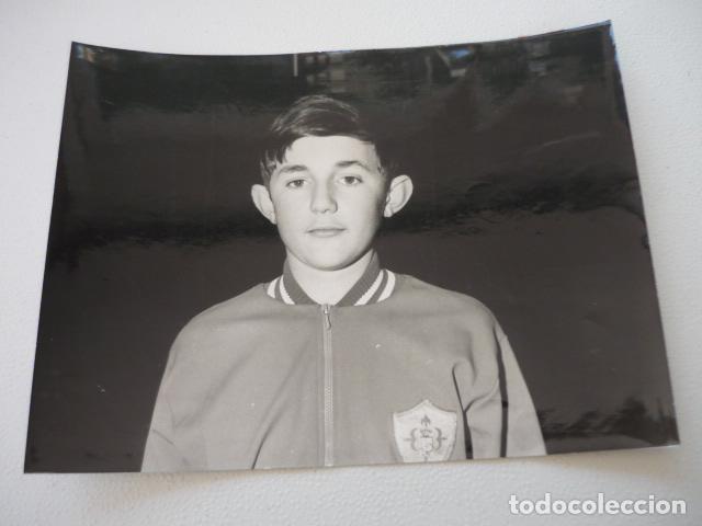 Fotografia antiga: ORENSE CONCURSO CESTA Y PUNTOS ALUMNOS COLEGIO SANTA MARIA ANTIGUA FOTOGRAFIA ORIGINAL 18 X 23 CM