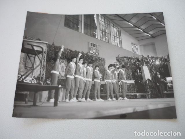 Fotografia antiga: ORENSE CONCURSO CESTA Y PUNTOS COLEGIO CLARET DE LAS PALMAS ANTIGUA FOTOGRAFIA ORIGINAL 18 X 23 CM
