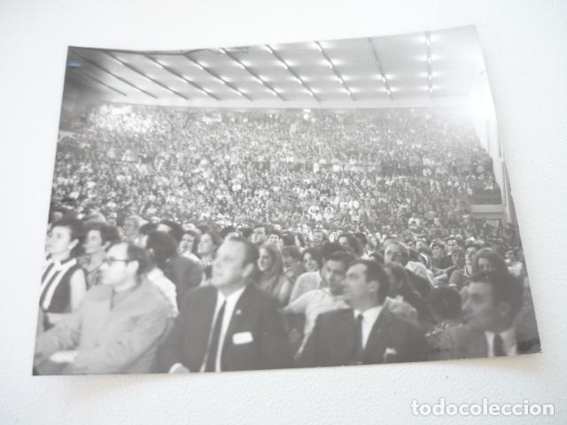 Fotografia antiga: ORENSE CONCURSO CESTA Y PUNTOS PUBLICO PALACIO DEPORTES ANTIGUA FOTOGRAFIA ORIGINAL 18 X 23 CM