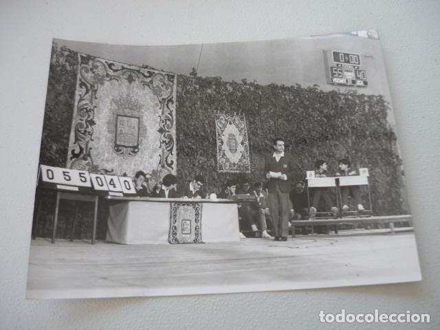 Alte Fotografie: ORENSE CONCURSO CESTA Y PUNTOS JURADO ANTIGUA FOTOGRAFIA ORIGINAL 18 X 23 CM