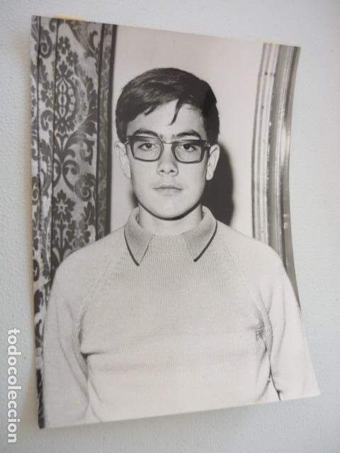 Fotografia antica: LEON CONCURSO CESTA Y PUNTOS EQUIPO COLEGIO SAN JOSE ANTIGUA FOTOGRAFIA ORIGINAL 18 X 23 CM