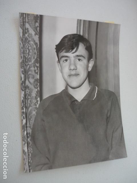Fotografia antica: LEON CONCURSO CESTA Y PUNTOS EQUIPO COLEGIO SAN JOSE ANTIGUA FOTOGRAFIA ORIGINAL 18 X 23 CM