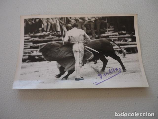 Fotografia antiga: GOR GRANADA CORRIDA DE TOROS TORERO CHICOTE ANTIGUA FOTOGRAFIA ORIGINAL 14 X 9 CM