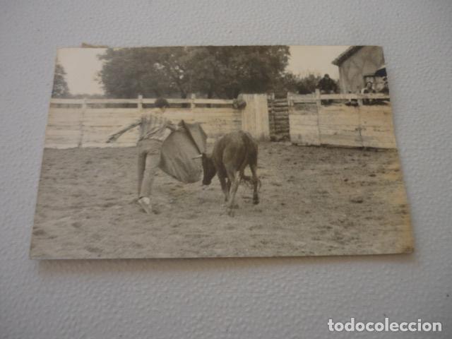 Antique Photography: ZARAGOZA PE&Ntilde;A TAURINA TORRERO TORERO CAMPILLOS ANTIGUA FOTOGRAFIA ORIGINAL 14 X 9 CM