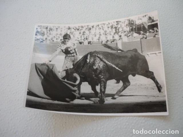 Antique Photography: ZARAGOZA JAIME OSTOS TOREANDO ANTIGUA FOTOGRAFIA ORIGINAL 11 X 8 CM