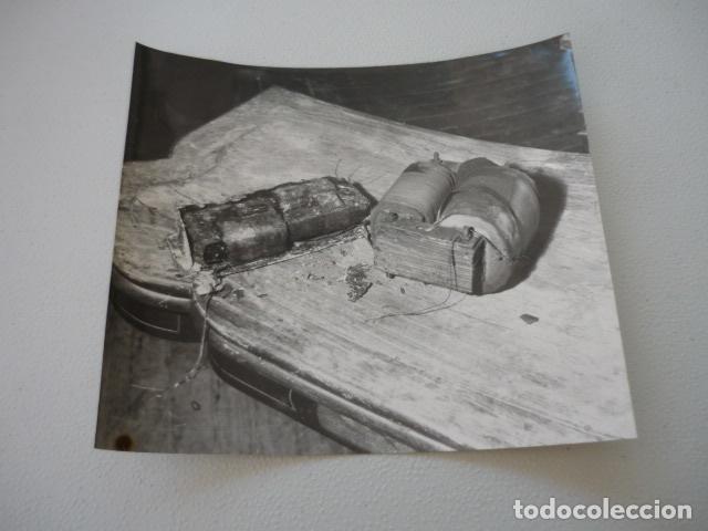 Antique Photography: MADRID BOBINA TOCADISCO QUE PROVOC&Oacute; INCENDIO ANTIGUA FOTOGRAFIA ORIGINAL 18 X 16 CM