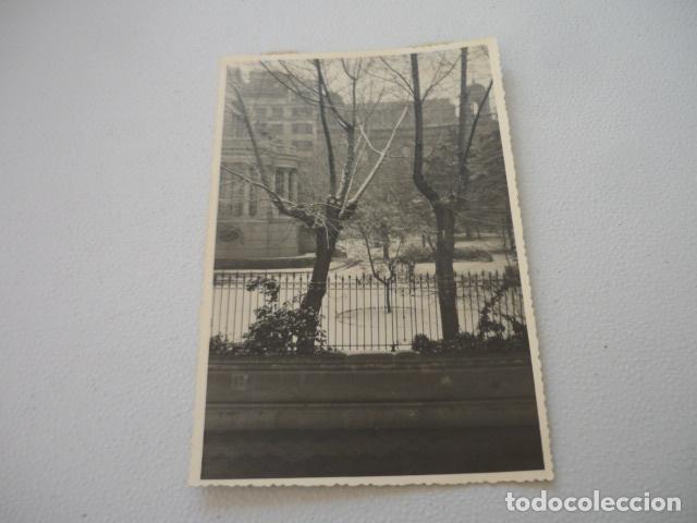 Alte Fotografie: MADRID NEVADA INVERNAL ANTIGUA FOTOGRAFIA ORIGINAL 11.5 X 18 CM