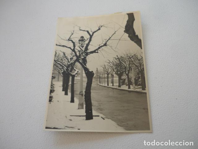 Fotografia antiga: MADRID NEVADA INVERNAL ANTIGUA FOTOGRAFIA ORIGINAL 12 X 17 CM