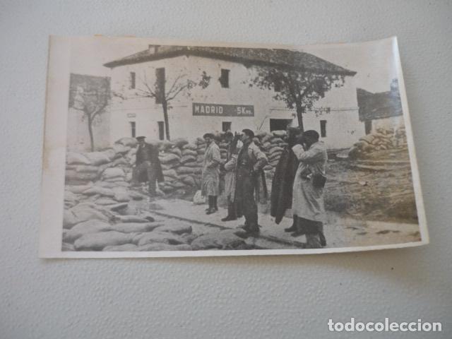 Fotograf&iacute;a antigua: GUERRA CIVIL ESPA&Ntilde;OLA MADRID PUESTO DE OBSERVACION FOTOGRAFIA DE PRENSA 12 X 18 CM