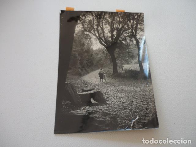 Fotografia antiga: AIGUAFREDA GERONA ANTIGUA FOTOGRAFIA ORIGINAL 18 X 12 CM