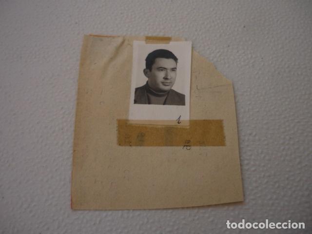 Fotograf&iacute;a antigua: MADRID PUERTA DE HIERRO ENFERMO FALLECIDO ANTIGUA FOTOGRAFIA ORIGINAL 2,5 X 4 CM