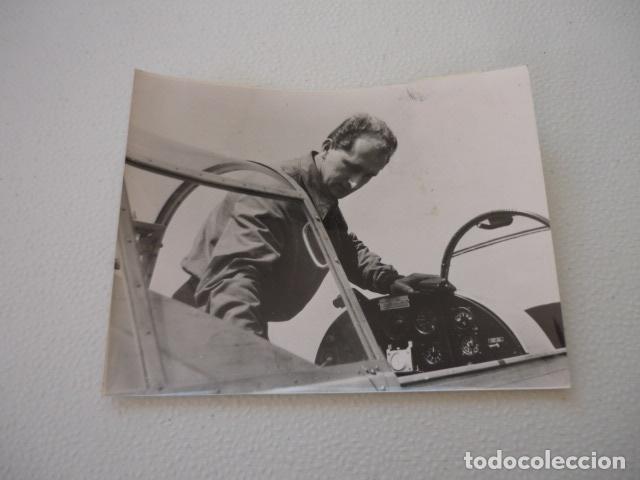 Fotografia antica: BILBAO AEROPUERTO SONDICA III CAMPEONATO ACROBACIA AEREA 1964 ANTIGUA FOTOGRAFIA ORIGINAL 9 X 12 CM