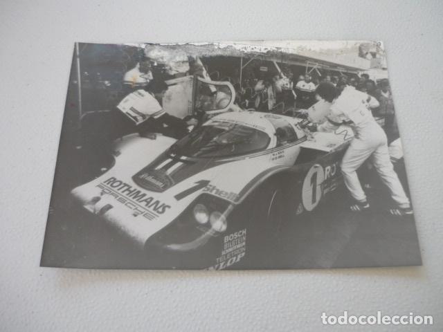 Alte Fotografie: JACKY ICKX CORREDOR AUTOMOVILISMO ANTIGUA FOTOGRAFIA ORIGINAL 18 X 13 CM