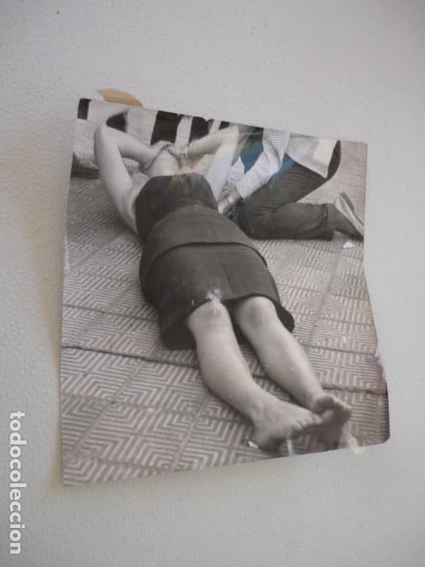 Alte Fotografie: SAN SEBASTIAN FESTIVAL CINE DESMAYO ACTRIZ INGELA BRANDER ANTIGUA FOTOGRAFIA ORIGINAL 15 X 15 CM