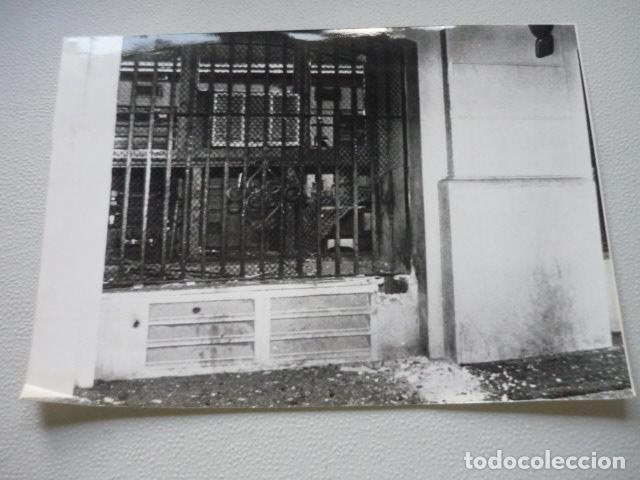 Photographie ancienne: BARCELONA EXPLOXION EN LA CALLE DE LA NAU ANTIGUA FOTOGRAFIA ORIGINAL 18 X 24 CM