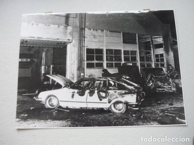Photographie ancienne: BARCELONA ATENTADO ETA TERRORISMO ANTIGUA FOTOGRAFIA ORIGINAL 18 X 24 CM
