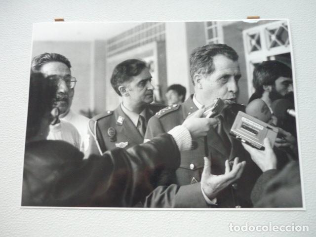 Fotografia antiga: ZARAGOZA ATENTADO ETA TERRORISMO ANTIGUA FOTOGRAFIA ORIGINAL 18 X 24 CM