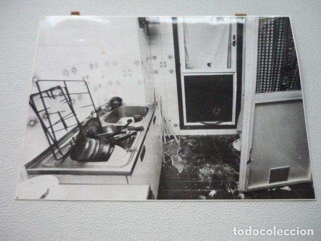 Fotografia antiga: BILBAO ATENTADO ETA TERRORISMO ANTIGUA FOTOGRAFIA ORIGINAL 18 X 24 CM