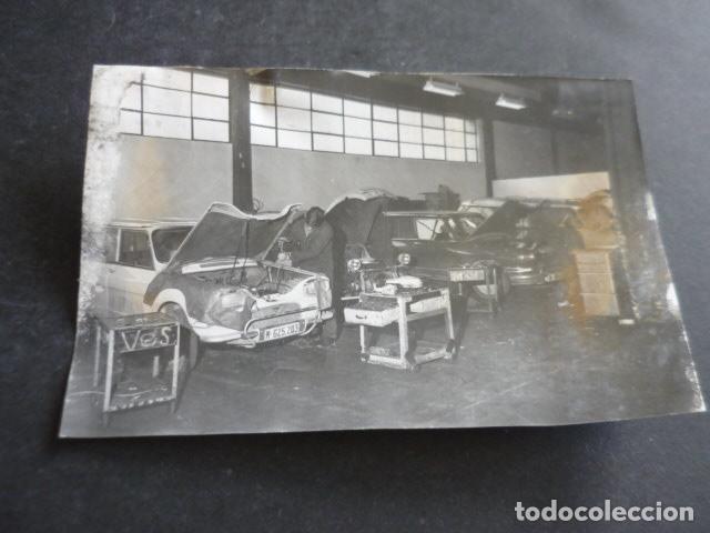 Antique Photography: MADRID SERVICIO OFICIAL DE CITROEN TALLER ANTIGUA FOTOGRAFIA ORIGINAL 18 X 12 CM