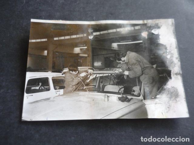 Antique Photography: MADRID SERVICIO OFICIAL DE CHRYSLER TALLER ANTIGUA FOTOGRAFIA ORIGINAL 9 X 13 CM