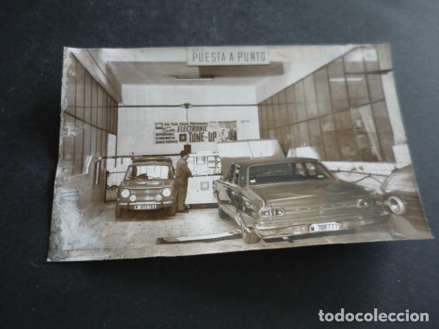Alte Fotografie: MADRID SERVICIO OFICIAL DE CHRYSLER TALLER ANTIGUA FOTOGRAFIA ORIGINAL 18 X 12 CM
