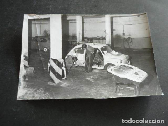 Antique Photography: MADRID TALLER AUTOMOVILES DE ANGEL NIETO ANTIGUA FOTOGRAFIA ORIGINAL 18 X 12 CM