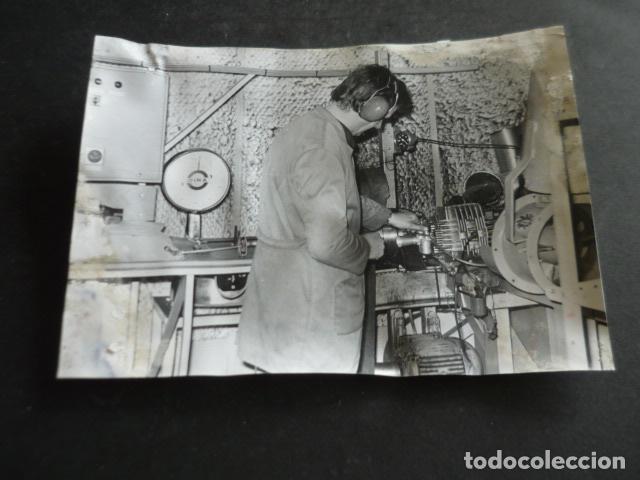 Fotograf&iacute;a antigua: TARRASA BARCELONA TALLER CONSTRUCCIONES MECANICAS M. TAPIAS ANTIGUA FOTOGRAFIA ORIGINAL 18 X 12 CM