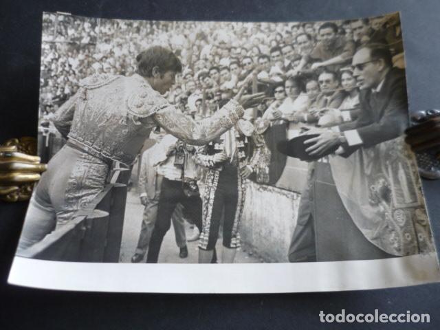 Antique Photography: EL CORDOBES TORERO EN LAS VENTAS DE MADRID ANTIGUA FOTOGRAFIA ORIGINAL 18 X 24 CM