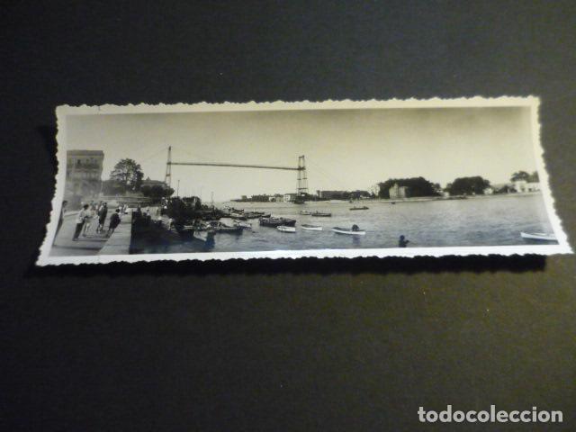 Fotografia antica: PORTUGALETE VIZCAYA FOTOGRAFIA PANORAMICA A&Ntilde;OS 20 6 X 18 CM