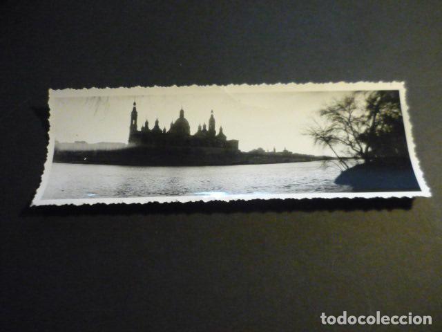 Fotograf&iacute;a antigua: ZARAGOZA FOTOGRAFIA PANORAMICA A&Ntilde;OS 20 6 X 18 CM